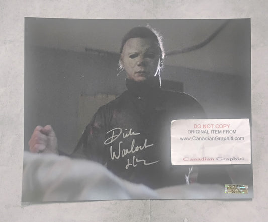 Dick Warlock Hand Signed Autograph 8x10 Photo COA Halloween
