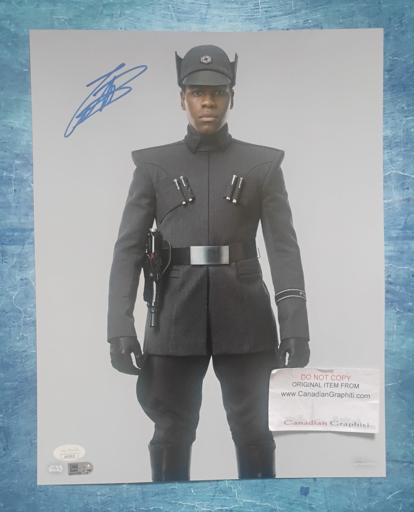 John Boyega Hand Signed Autograph 11x14 Photo JSA COA Star Wars