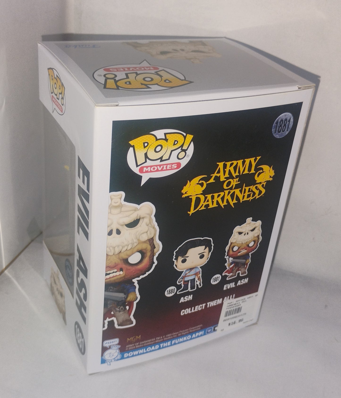 Bruce Campbell Hand Signed Autograph Evil Ash Funko Pop COA Army Of Darkness