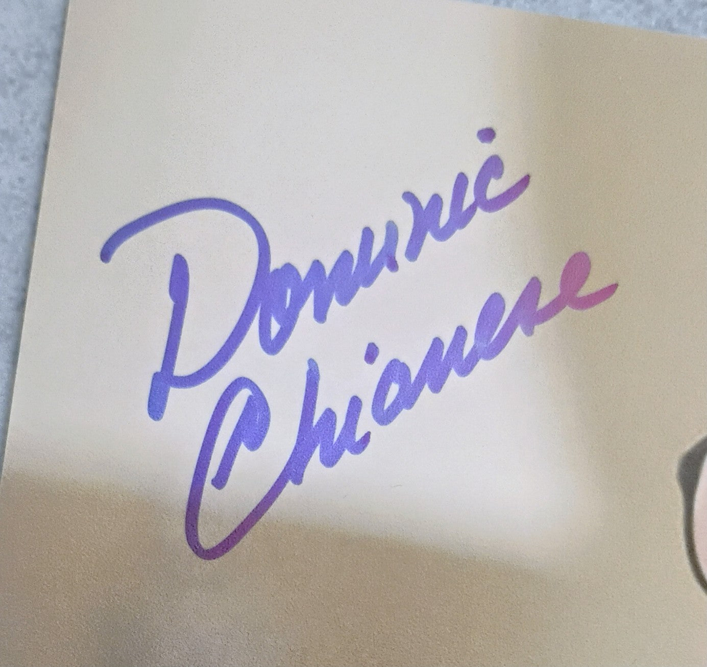 Dominic Chianese Hand Signed Autograph 8x10 Photo JSA COA The Sopranos