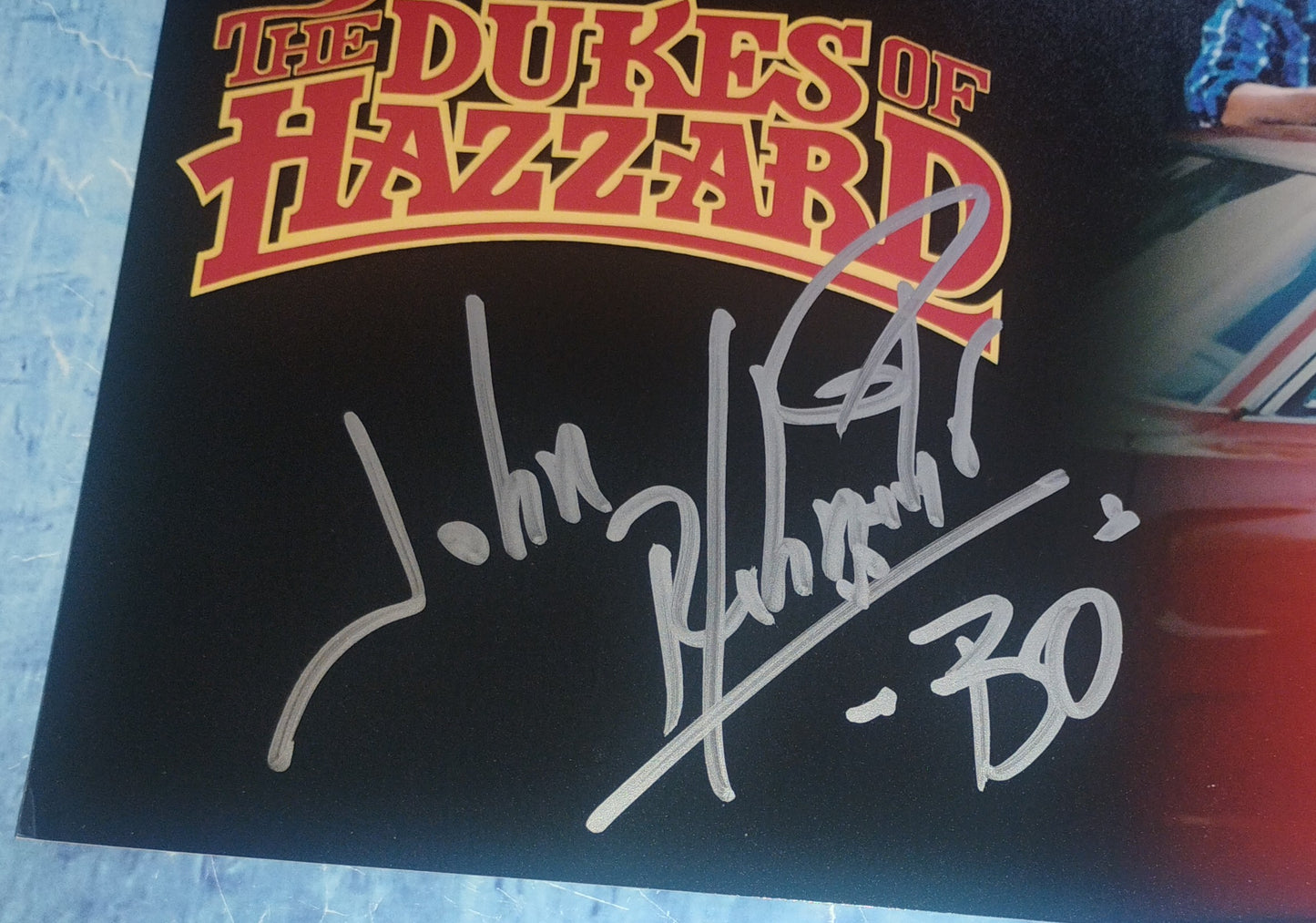 Tom Wopat & John Schneider Hand Signed Autograph 8x10 Photo JSA COA Dukes Of Hazzard