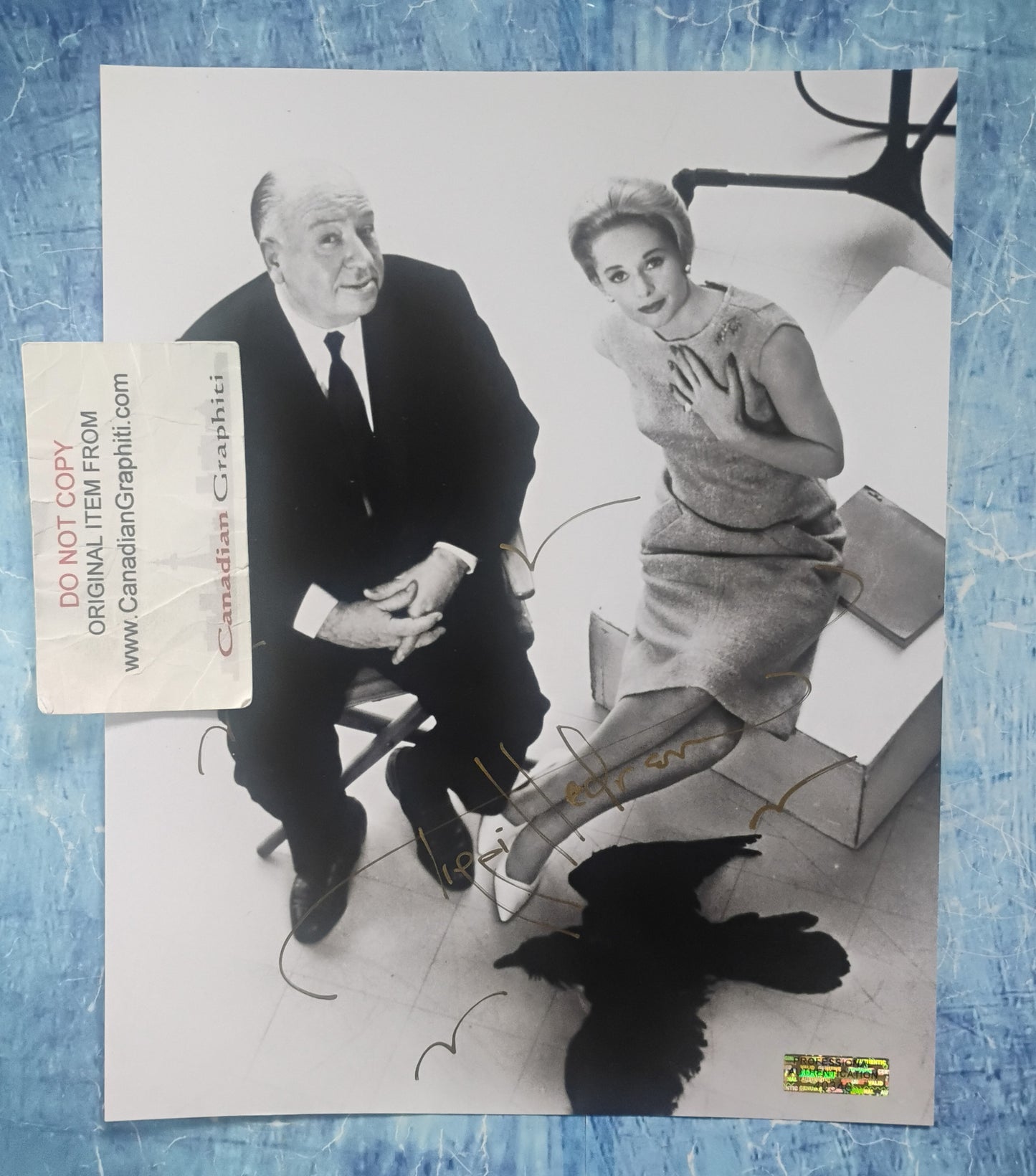 Tippi Hedren Hand Signed Autograph 8x10 Photo COA The Birds