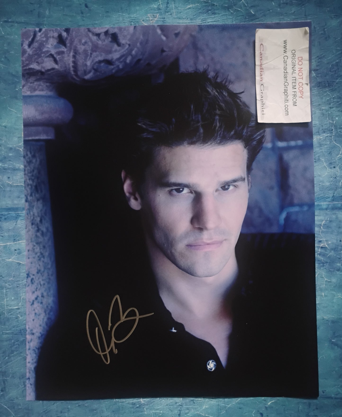 David Boreanaz Hand Signed Autograph 11x14 Photo JSA COA