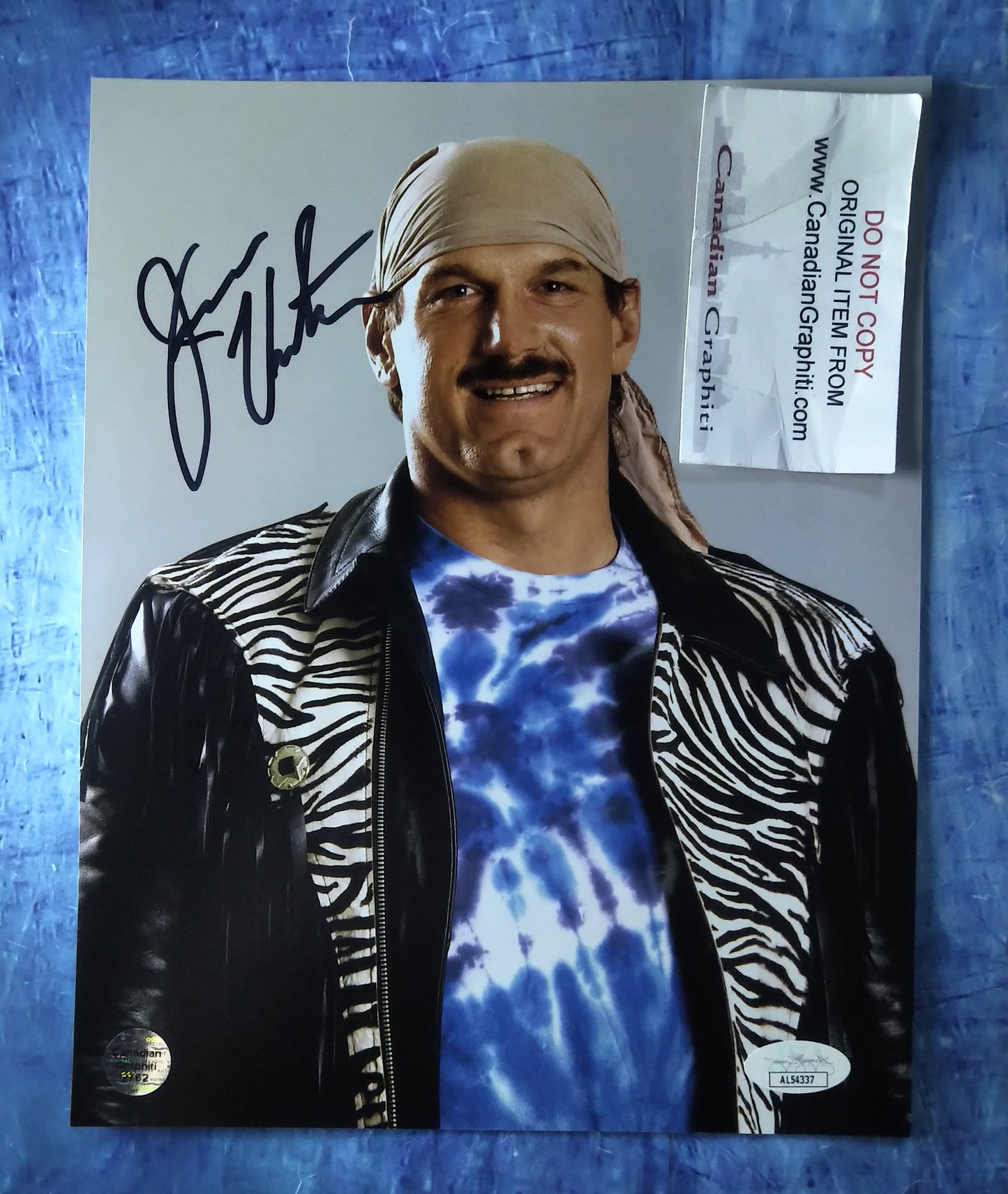 Jesse Ventura Hand Signed Autograph 8x10 Photo COA + JSA