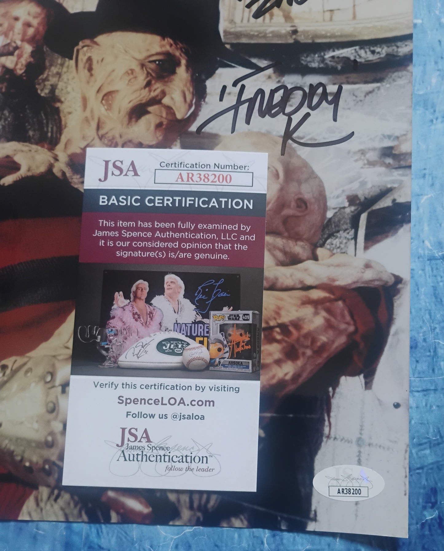 Robert Englund Hand Signed Autograph 8x10 Photo JSA COA Nightmare On Elm Street