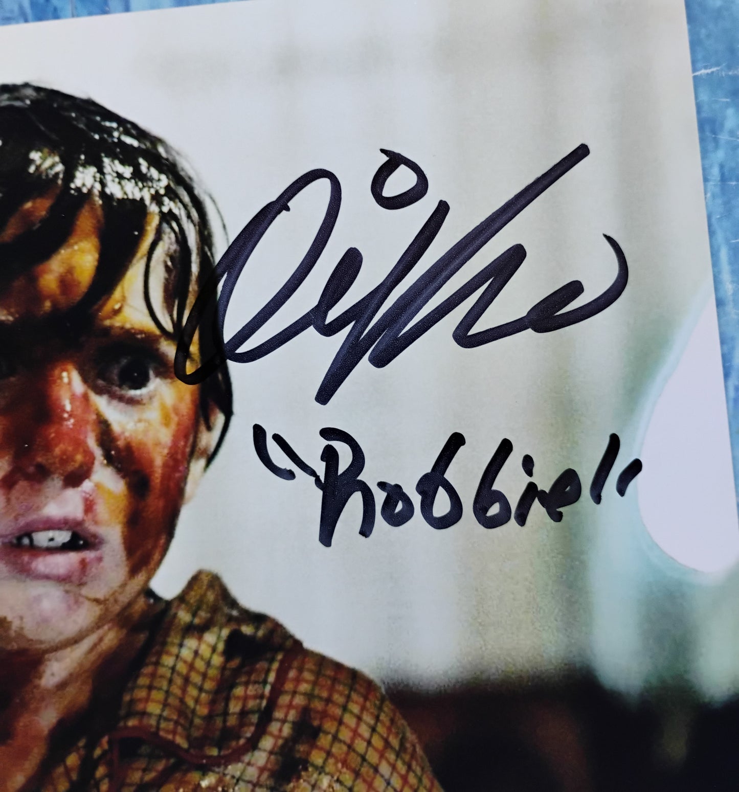 Oliver Robbins Hand Signed Autograph 8x10 Photo COA Poltergeist