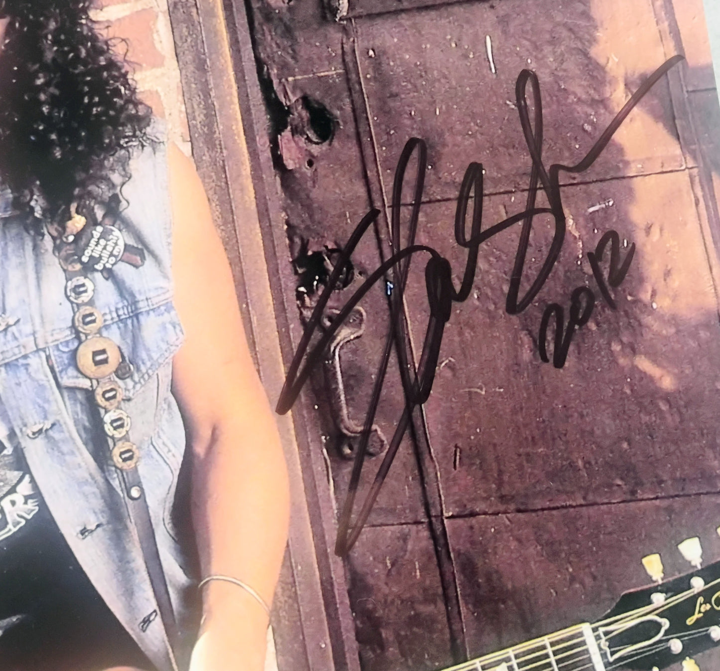 Slash Hand Signed Autograph 8x10 Photo COA Guns N Roses