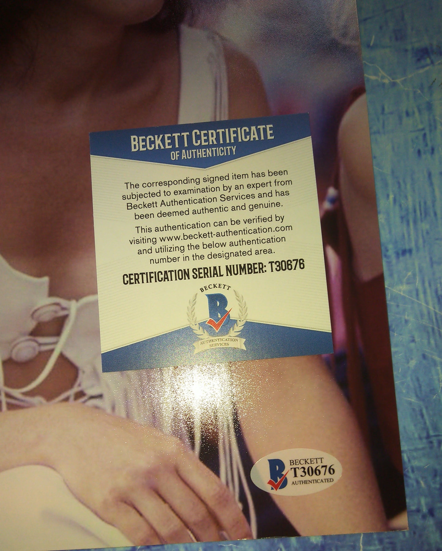 Grace Slick Hand Signed Autograph 8x10 Photo BAS COA