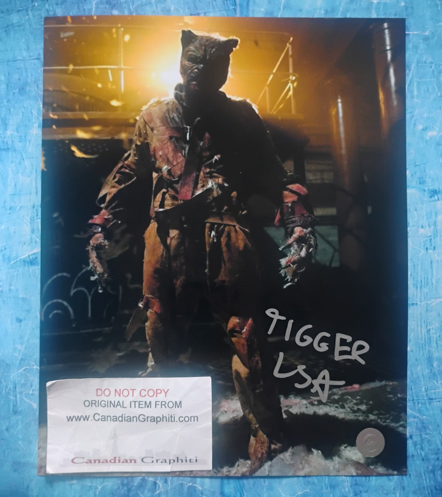 Lewis Santer Hand Signed Autograph 8x10 Photo COA Blood & Honey