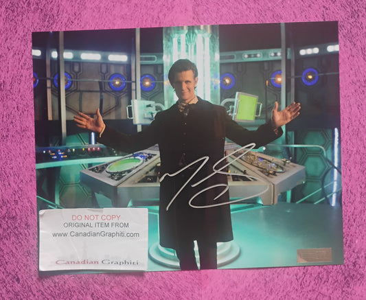 Matt Smith Hand Signed Autograph 8x10 Photo COA Doctor Who