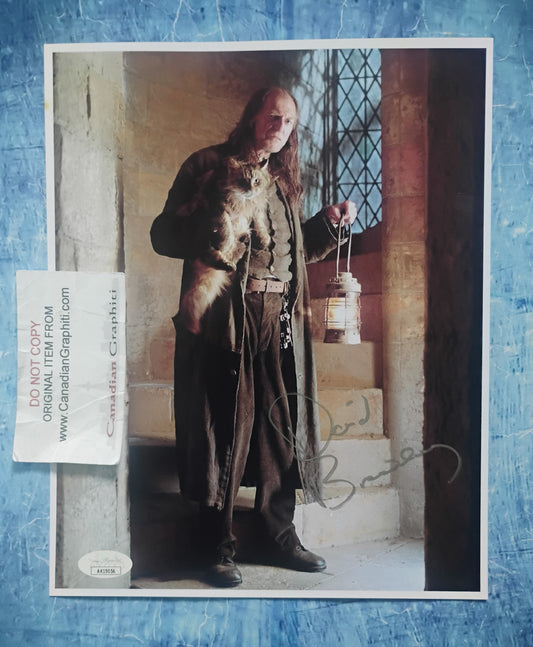 David Bradley Hand Signed Autograph 8x10 Photo JSA COA Harry Potter