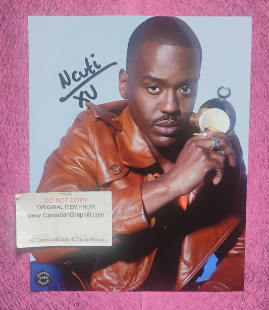 Ncuti Gatwa Hand Signed Autograph 8x10 Photo COA Doctor Who