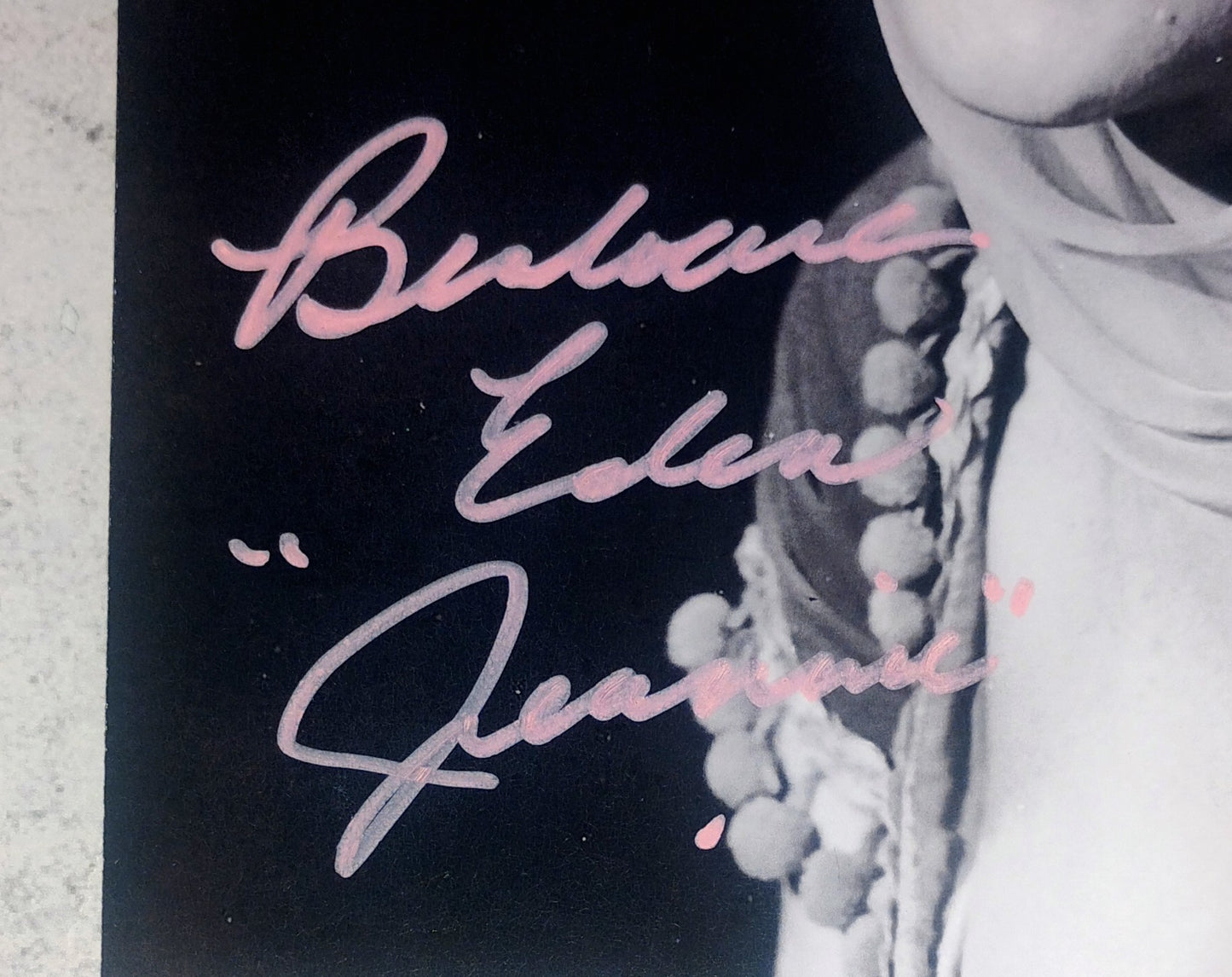 Barbara Eden Hand Signed Autograph 8x10 Photo COA I Dream Of Jeannie