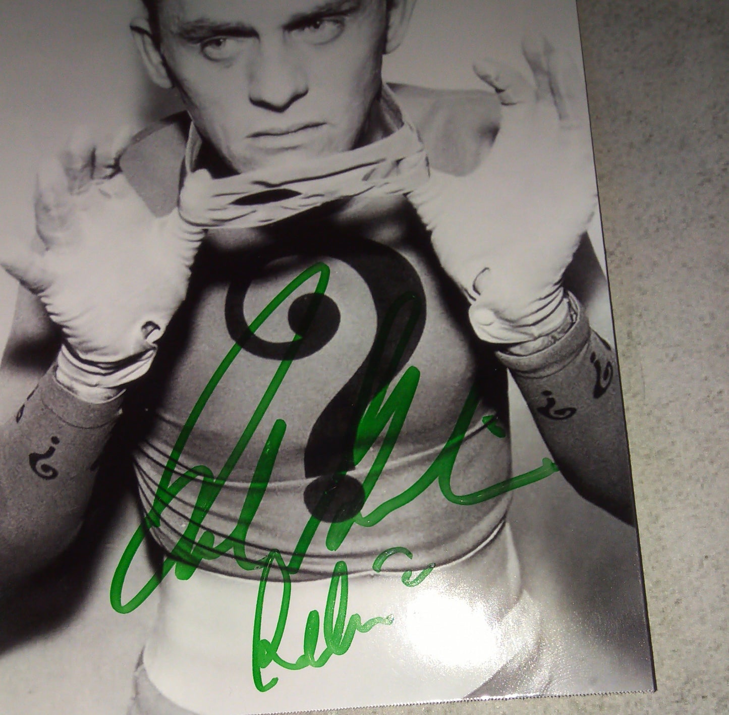 Frank Gorshin Hand Signed Autograph Photo COA Batman