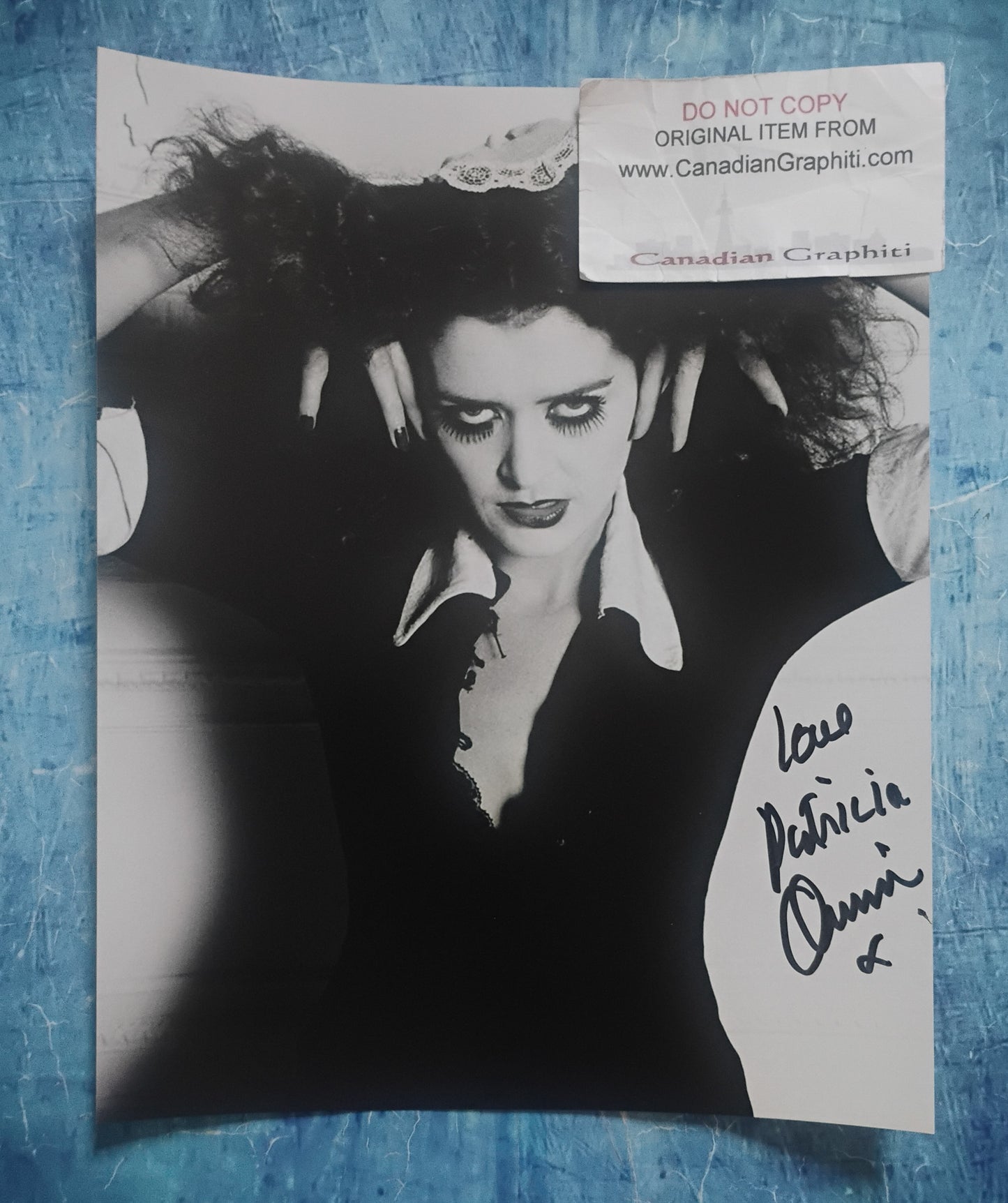 Patricia Quinn Hand Signed Autograph 8x10 Photo JSA COA Rocky Horror Picture Show