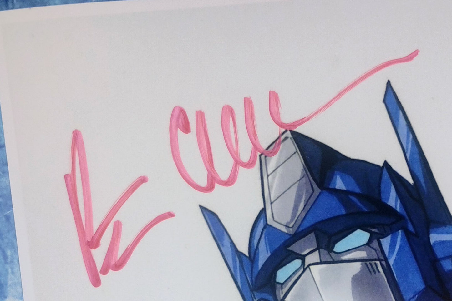 Peter Cullen Hand Signed Autograph 8x10 Photo COA Optimus Prime