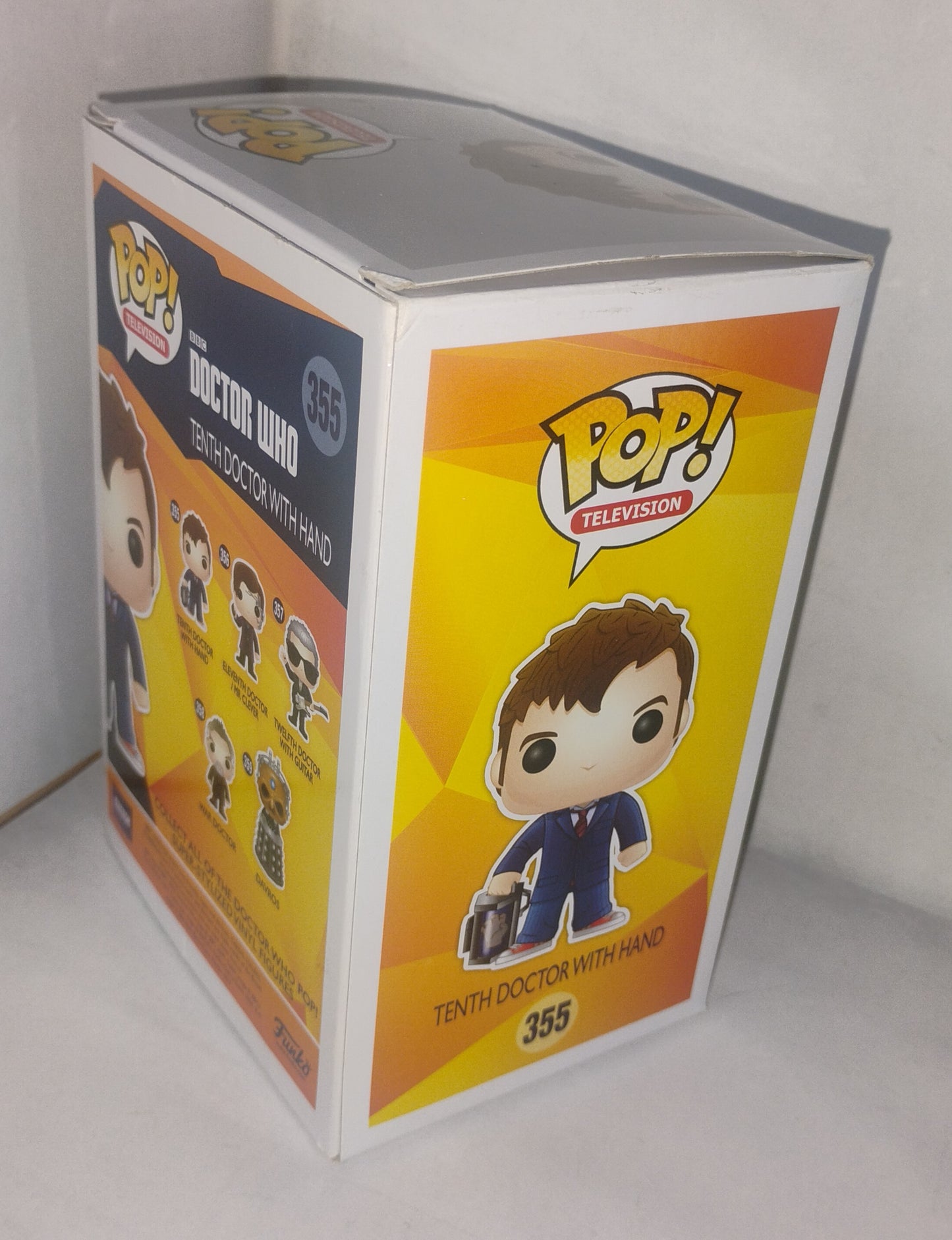 David Tennant Hand Signed Autograph Doctor Who Funko Pop COA