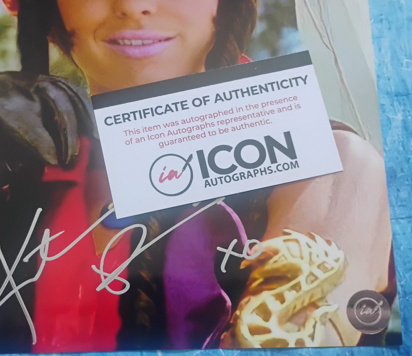 Katrina Devine Hand Signed Autograph 8x10 Photo COA Power Rangers
