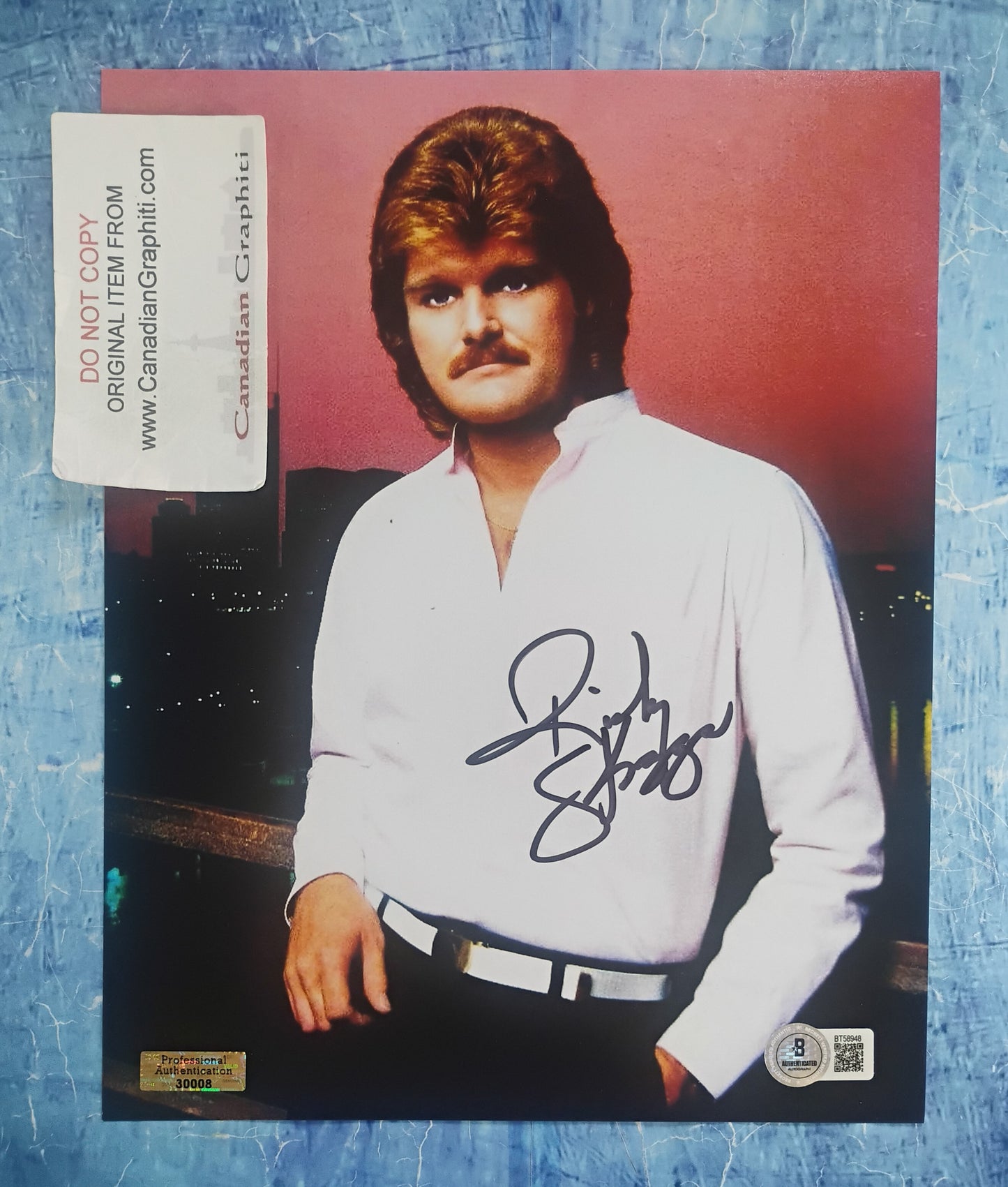 Ricky Skaggs Hand Signed Autograph 8x10 Photo BAS COA