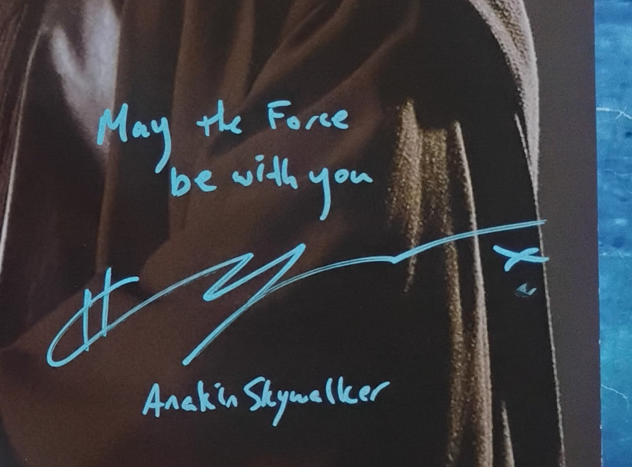 Hayden Christensen Hand Signed Autograph 11x14 Photo JSA COA Star Wars