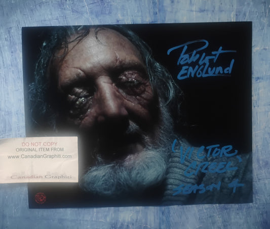 Robert Englund Hand Signed Autograph 8x10 Photo COA Stranger Things