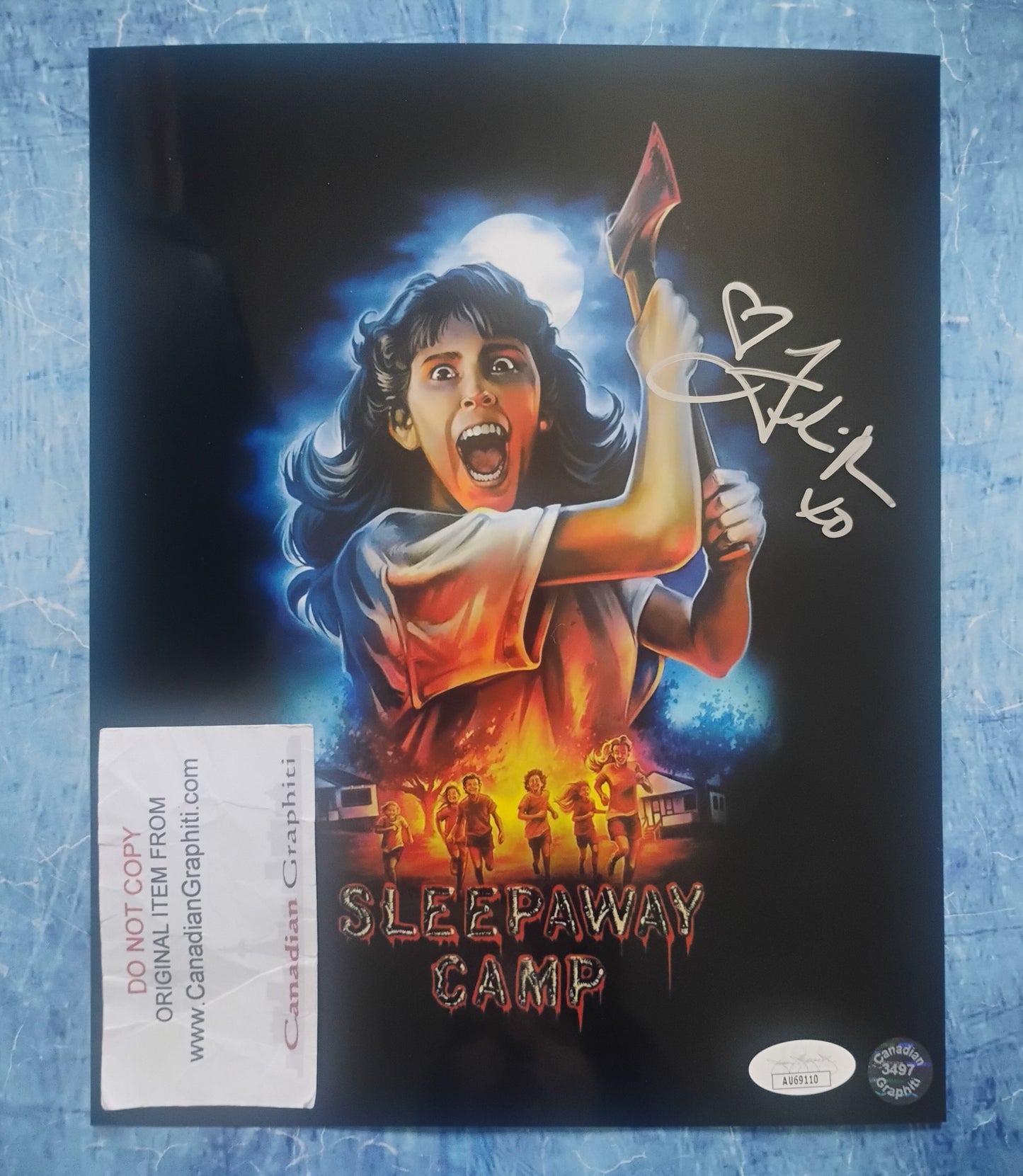 Felissa Rose Hand Signed Autograph 8x10 Photo JSA COA Sleepaway Camp