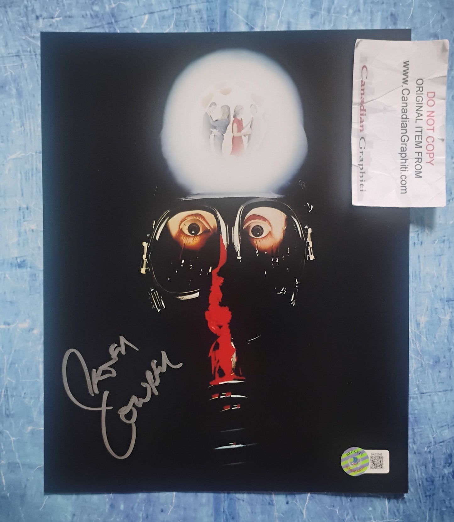 Peter Cowper Hand Signed Autograph 8x10 Photo BAS COA My Bloody Valentine