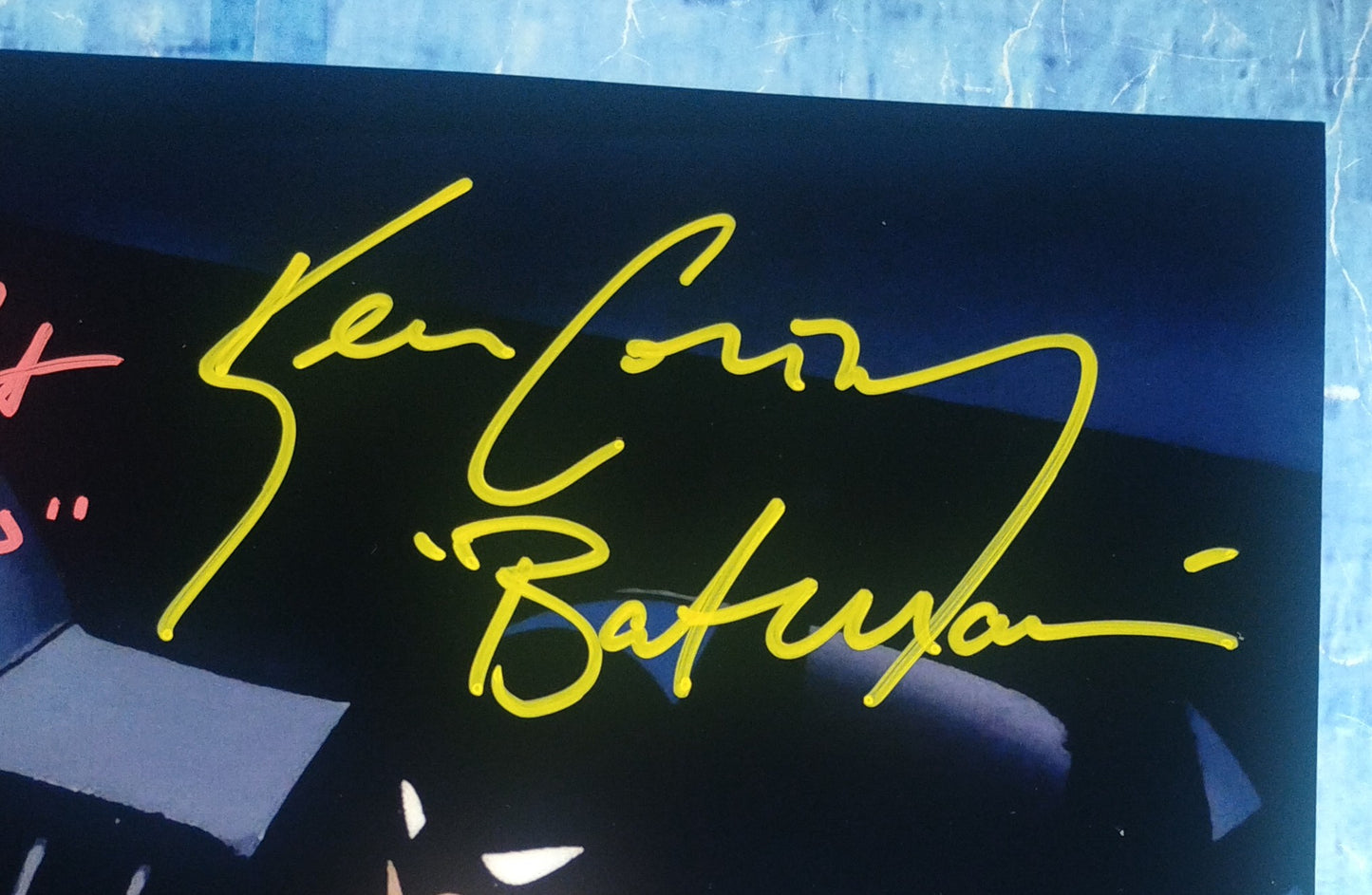 Loren Lester & Kevin Conroy Hand Signed Autograph 8x10 Photo COA Batman Animated Series