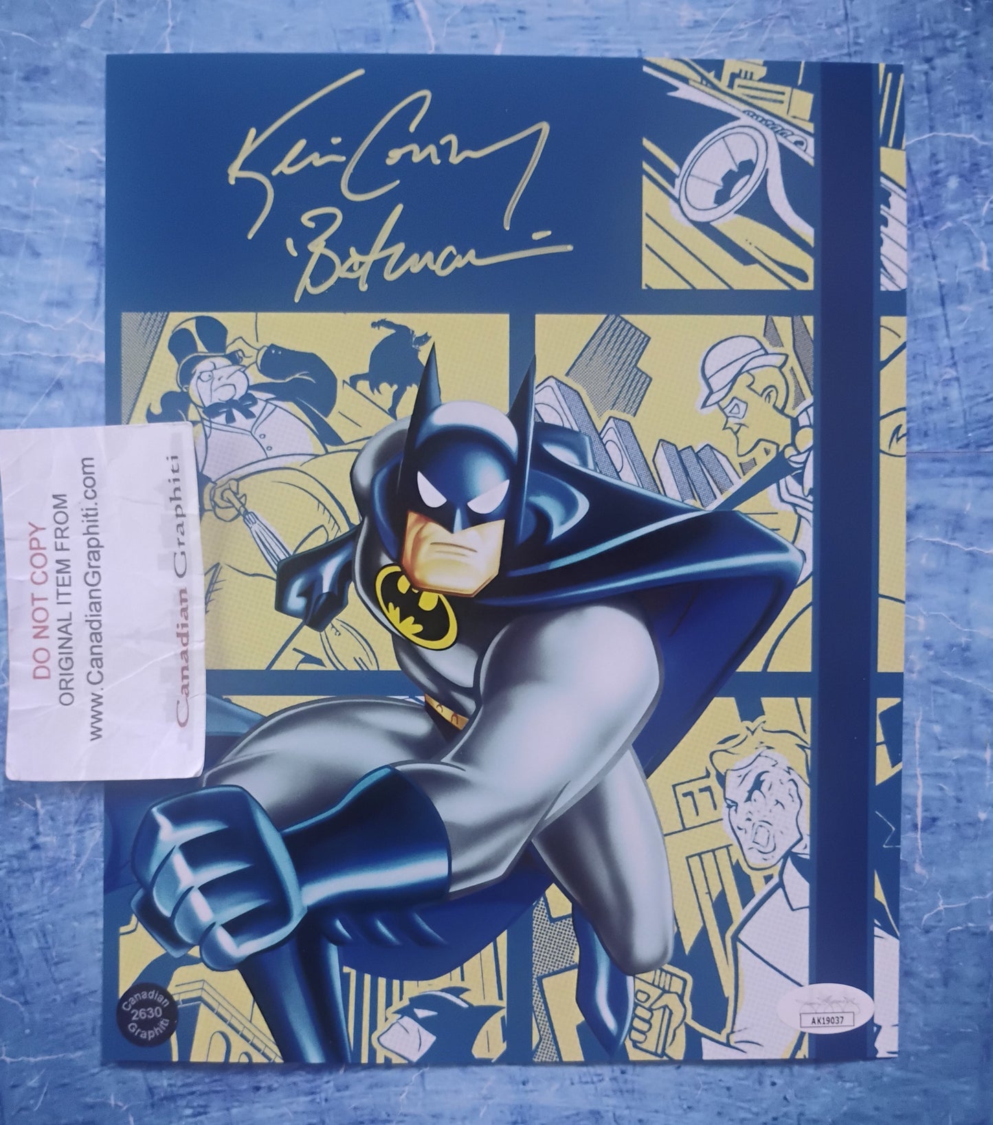 Kevin Conroy Hand Signed Autograph 8x10 Photo JSA COA Batman Animated Series