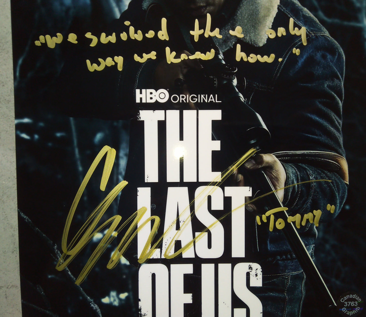 Gabriel Luna Hand Signed Autograph 8x10 Photo COA The Last Of Us