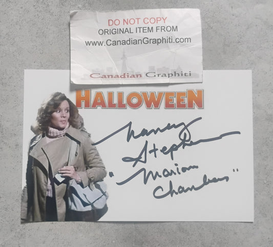 Nancy Stephens Hand Signed Autograph Photo COA Halloween