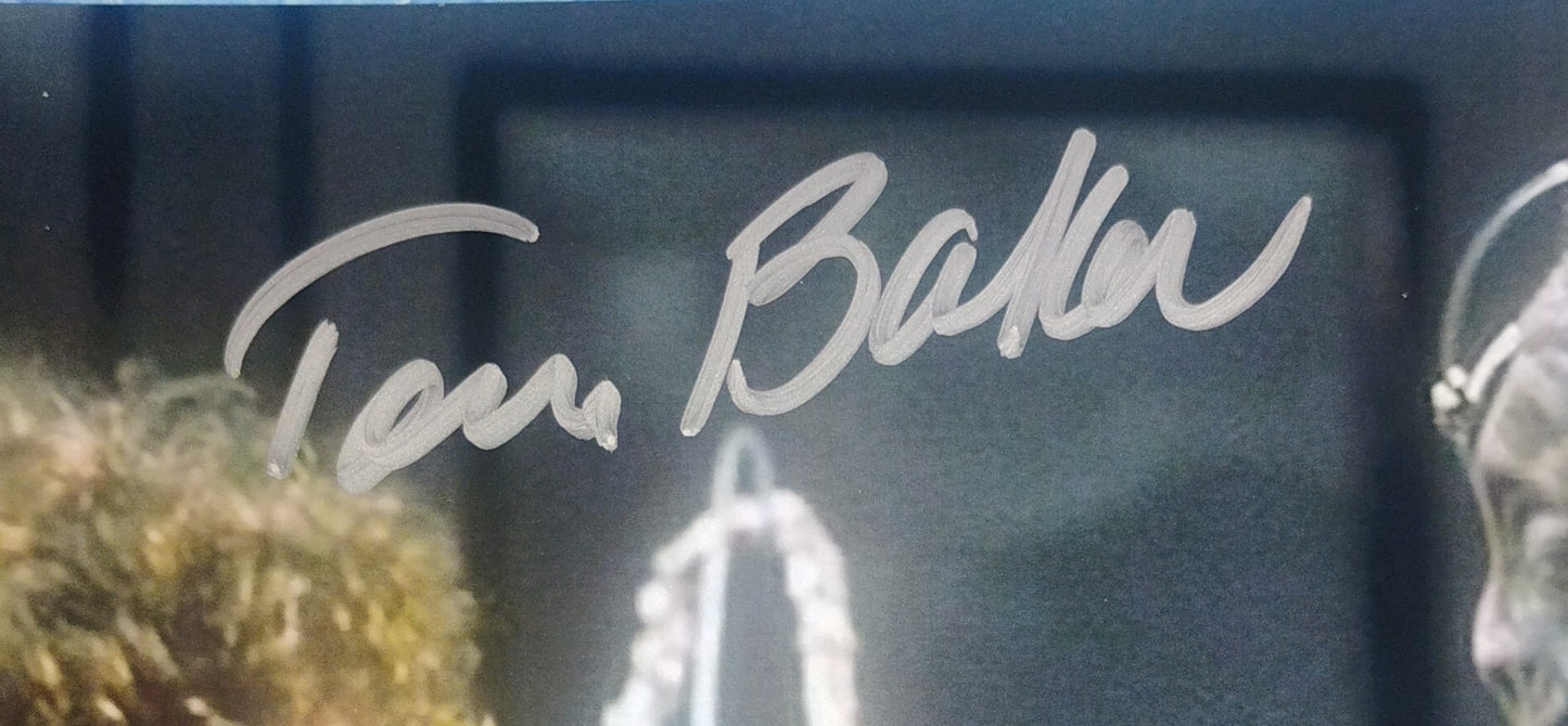 Tom Baker Hand Signed Autograph 8x10 Photo COA Doctor Who
