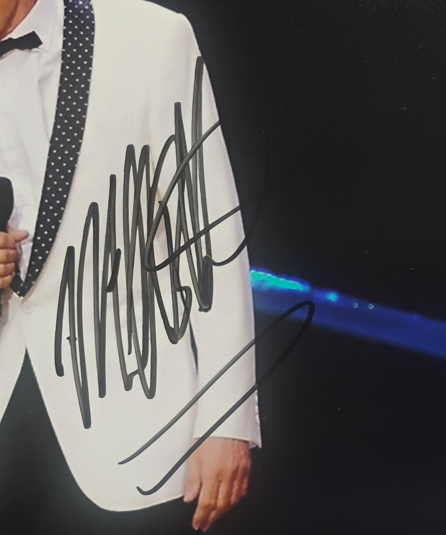 Michael Bolton Hand Signed Autograph Photo PSA COA