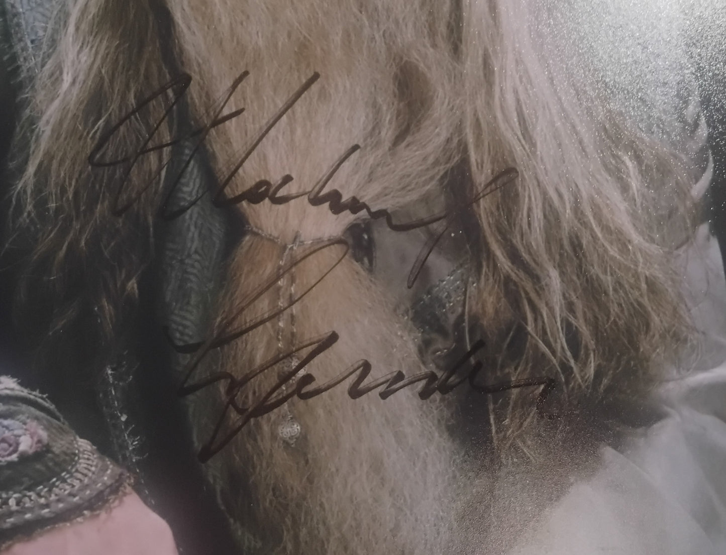 Michael Gambon Hand Signed Autograph 8x10 Photo BAS COA Harry Potter