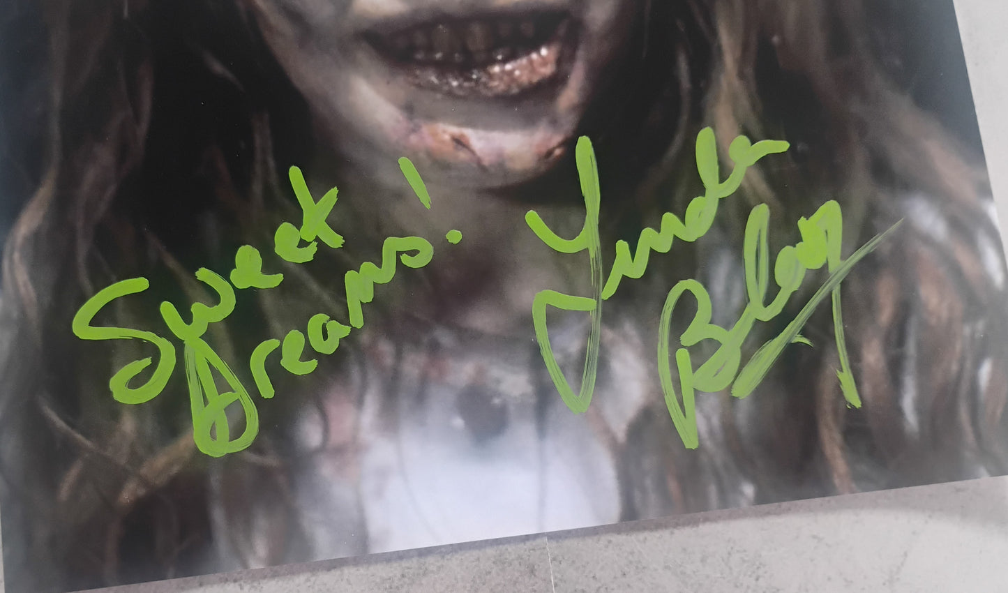 Linda Blair Hand Signed Autograph 8x10 Photo COA The Exorcist