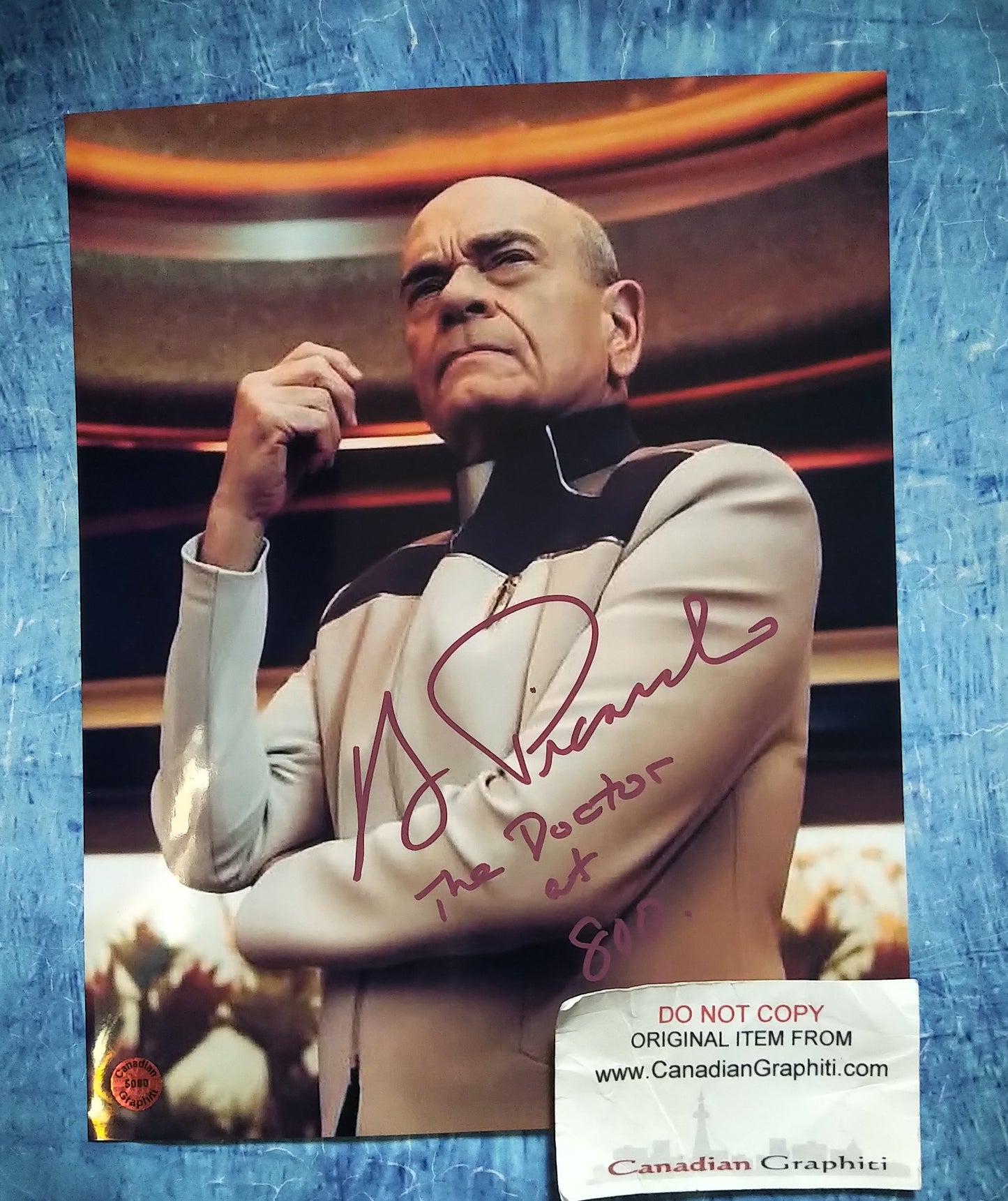 Robert Picardo Hand Signed Autograph 8x10 Photo OPix COA Starfleet Academy