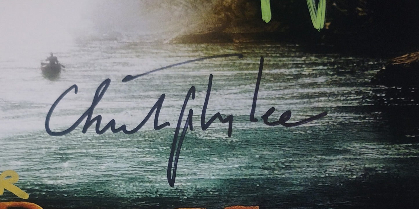 Lord Of The Rings 9x Hand Signed Autograph Poster COA