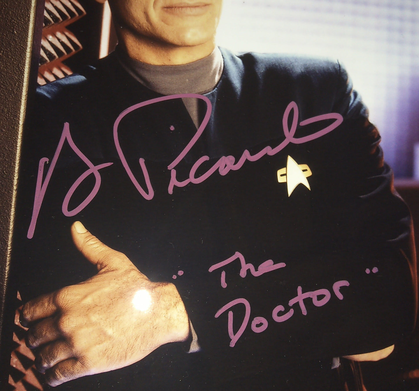 Robert Picardo Hand Signed Autograph 8x10 Photo OPix COA Star Trek Voyager