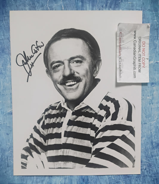 John Astin Hand Signed Autograph 8x10 Photo JSA COA
