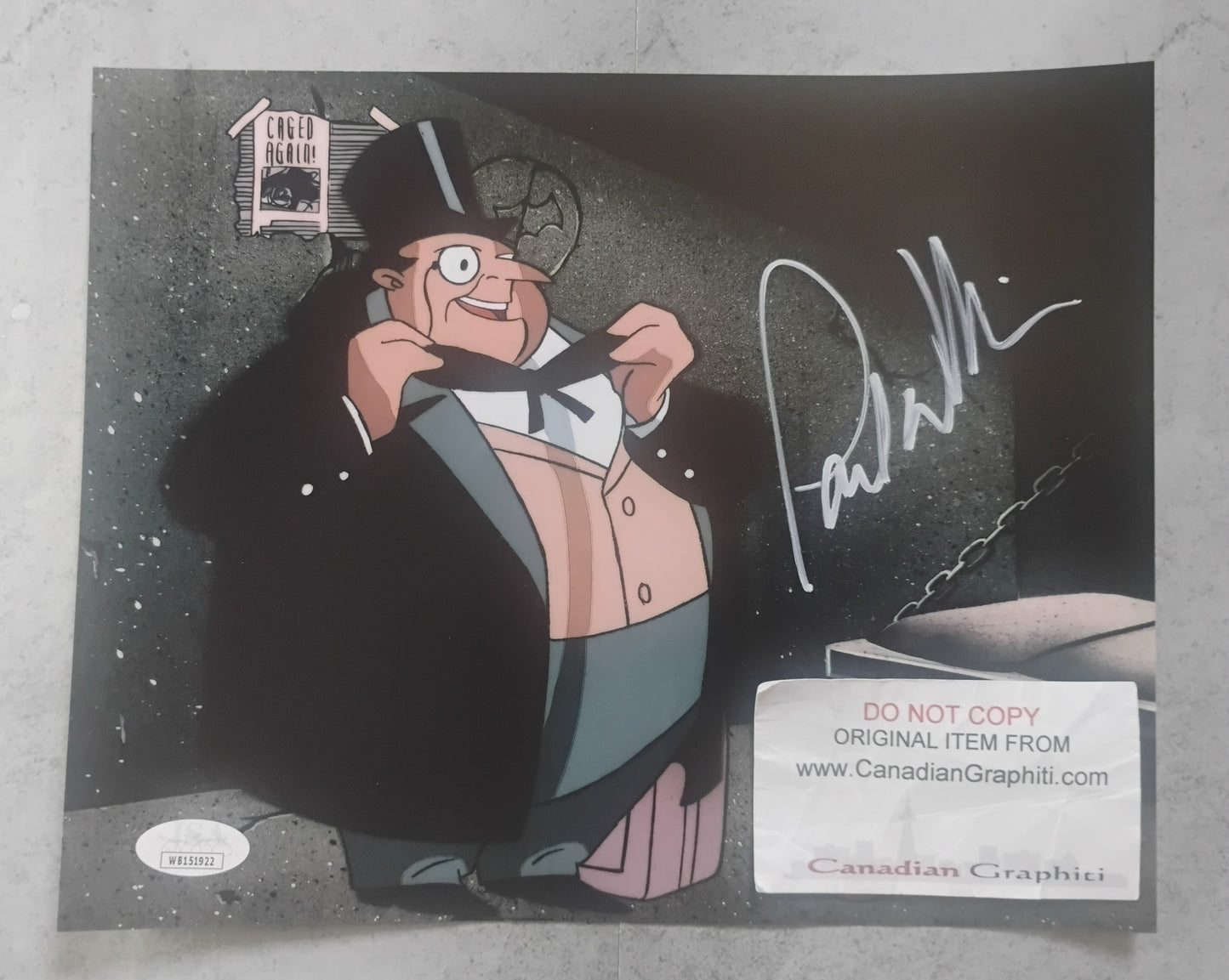 Paul Williams Hand Signed Autograph 8x10 Photo JSA COA Batman Animated Series