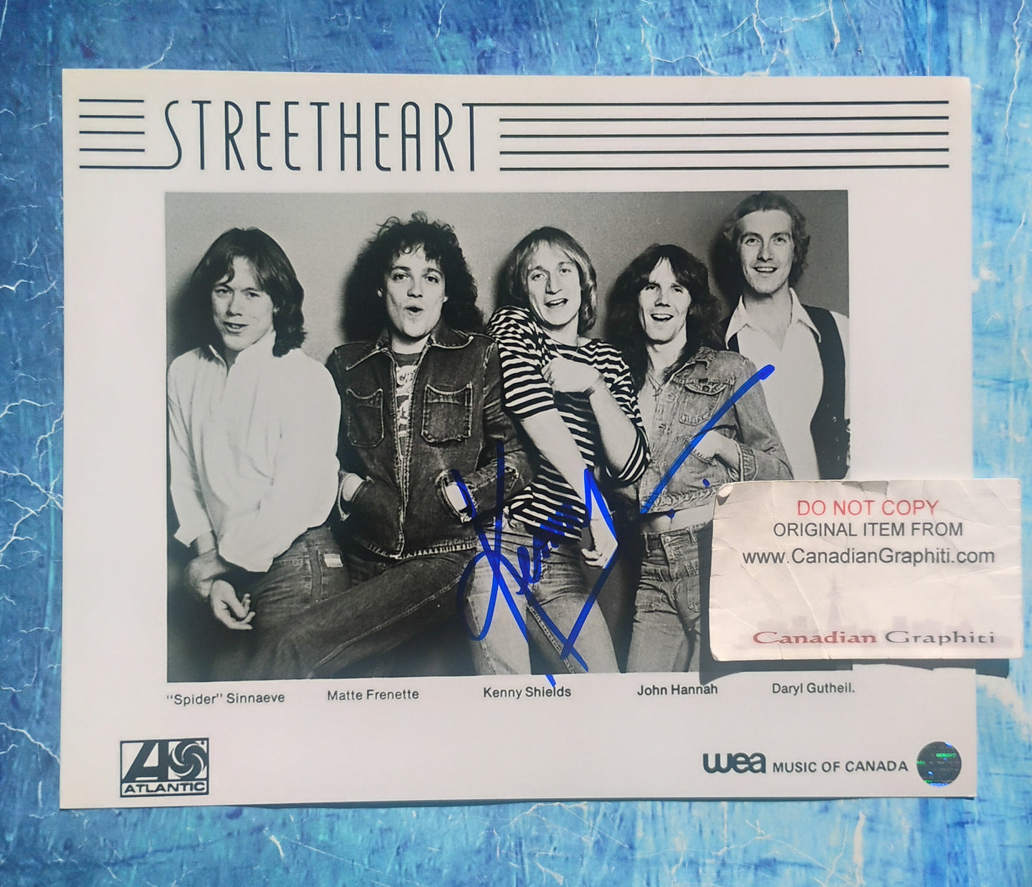 Kenny Shields Hand Signed Autograph 8x10 Photo COA Streetheart