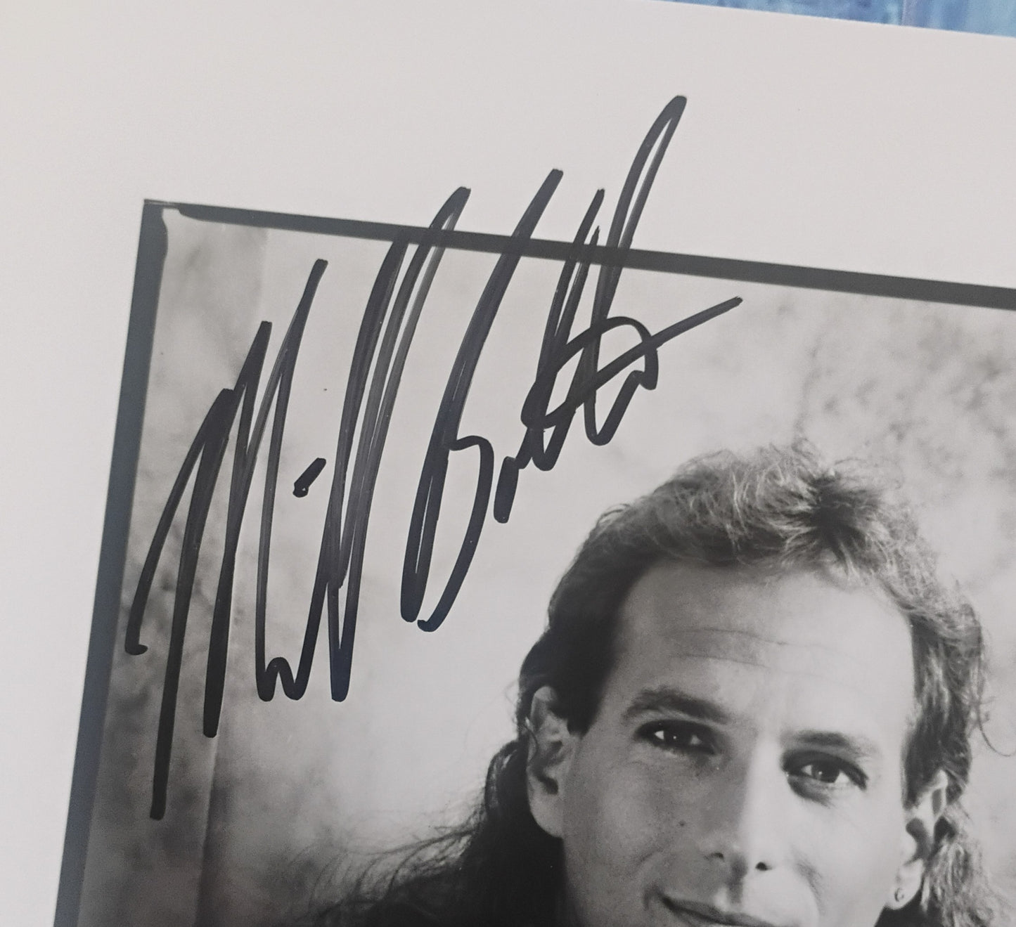 Michael Bolton Hand Signed Autograph 8x10 Photo JSA COA