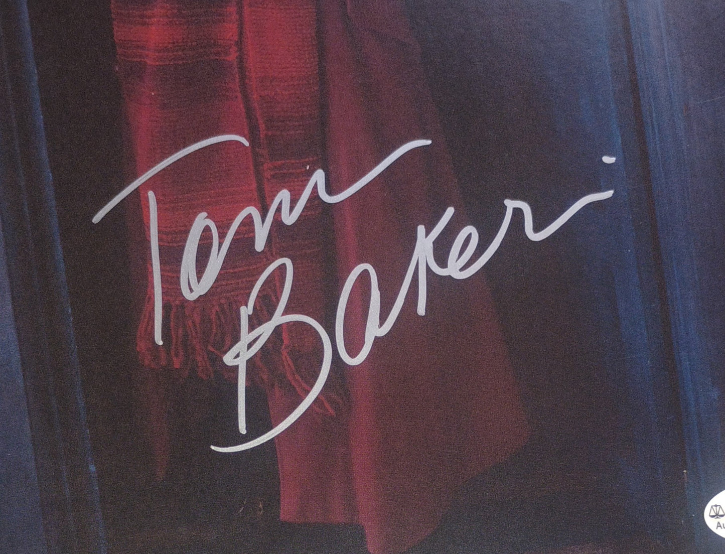 Tom Baker Hand Signed Autograph Photo JSA COA Doctor Who