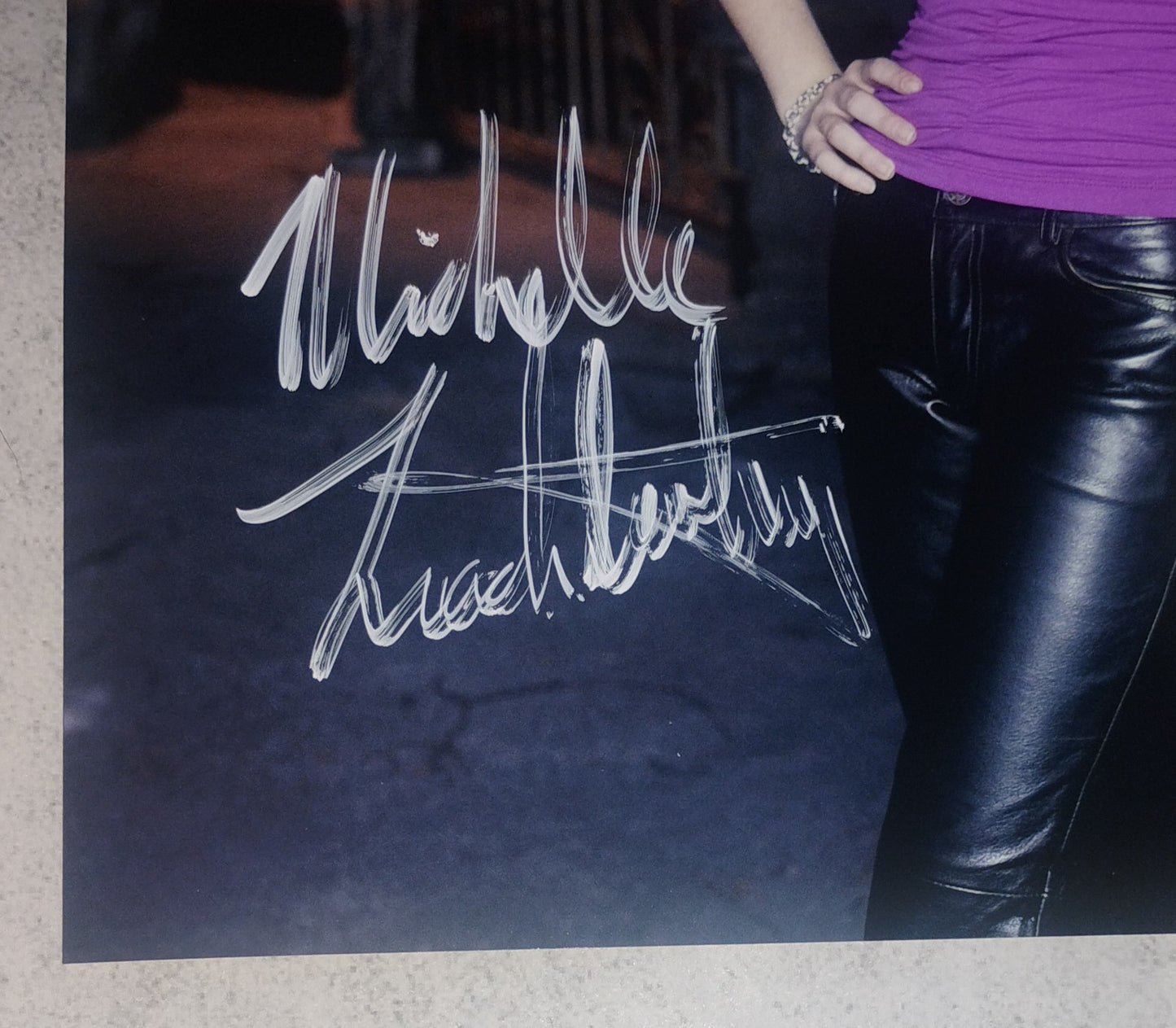 Michelle Trachtenberg Hand Signed Autograph 8x10 Photo COA Buffy The Vampire Slayer