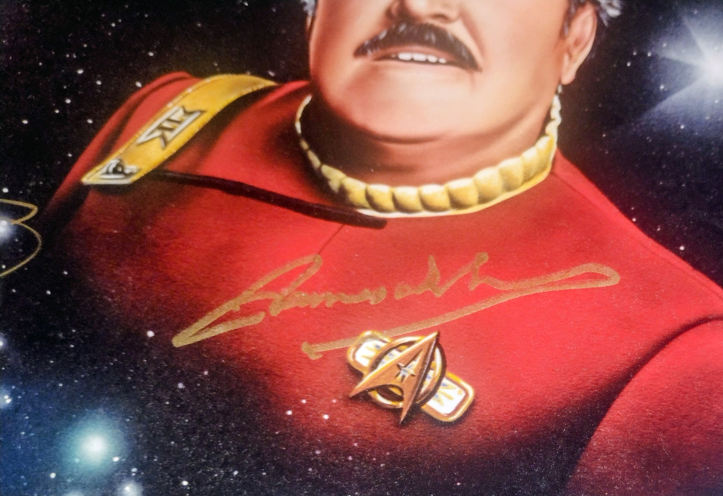 Star Trek Cast Signed 11x14 Photo JSA COA Nichelle Nichols, George Takei, James Doohan & Walter Koenig