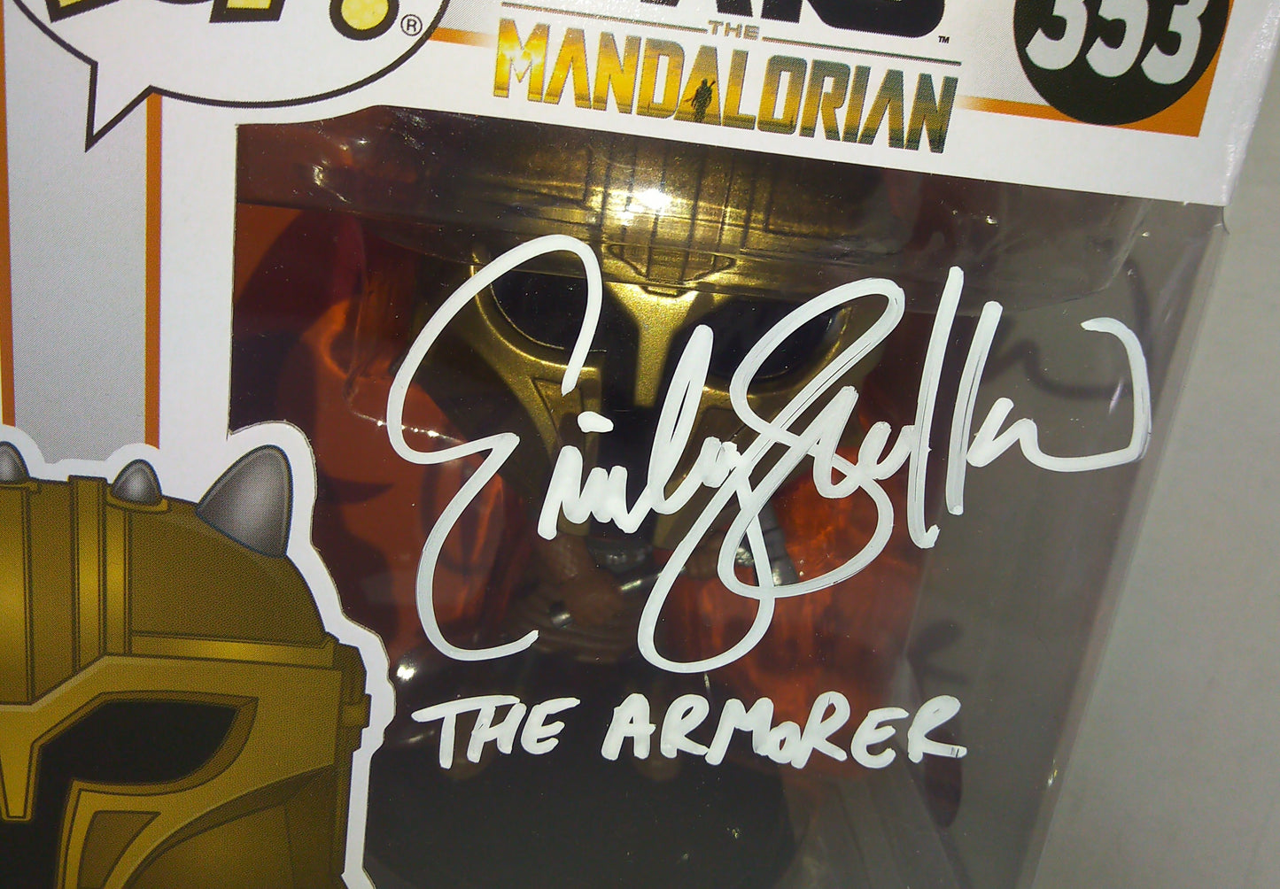 Emily Swallow Hand Signed Autograph Star Wars Funko Pop COA + JSA