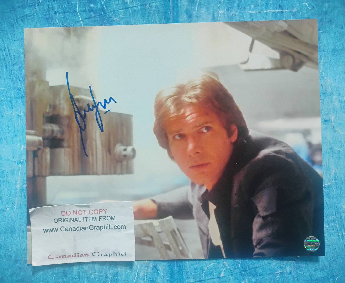 Harrison Ford Hand Signed Autograph 8x10 Photo COA Star Wars
