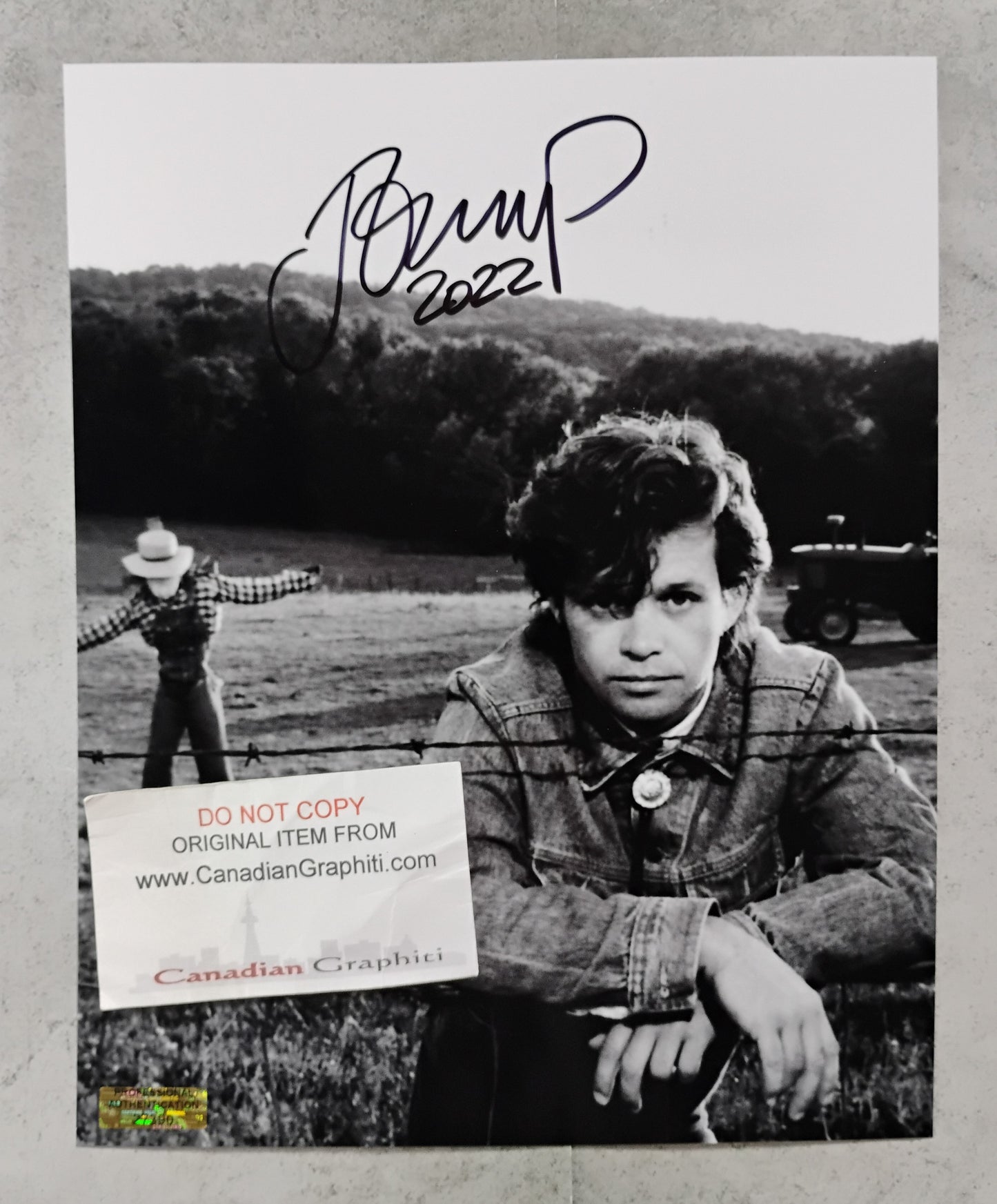 John Cougar Mellencamp Hand Signed Autograph 8x10 Photo COA