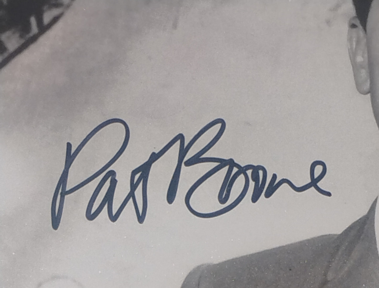 Pat Boone Hand Signed Autograph 8x10 Photo BAS COA