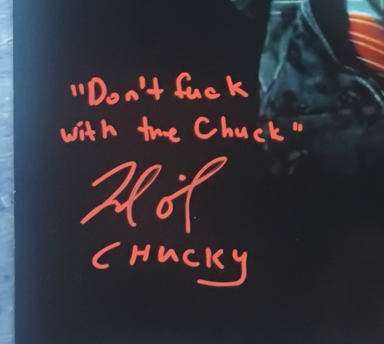 Brad Dourif & Alex Vincent Hand Signed Autograph 11x14 Photo COA Child's Play